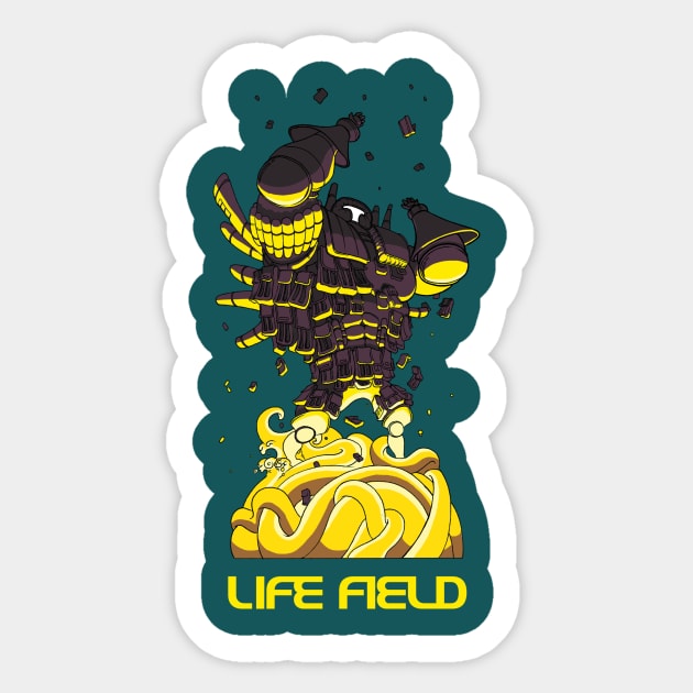 Life Field! Sticker by joao_m_p_lemos